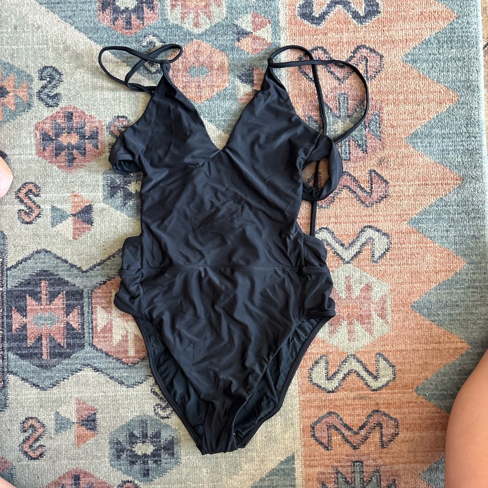 Pilyq Elegant Black Swimsuit